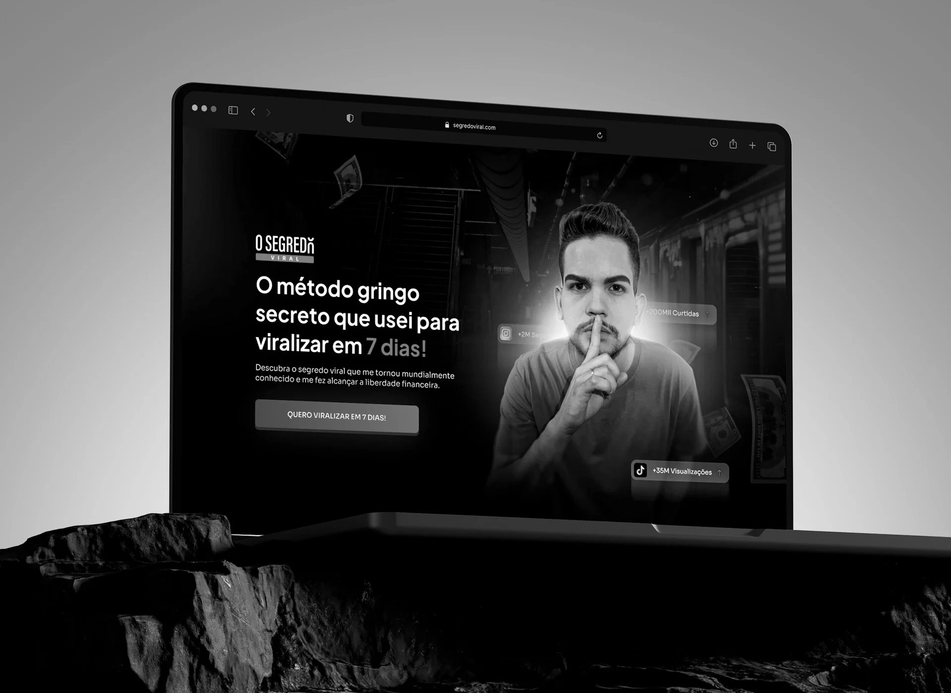 Capa segredo viral off